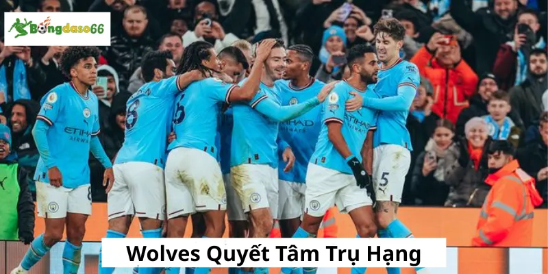 Wolves quyết tâm trụ hạng