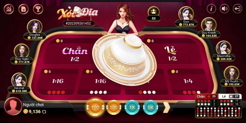 Chiến thuật game xóc đĩa đổi thưởng dành cho các tân binh ít trải nghiệm